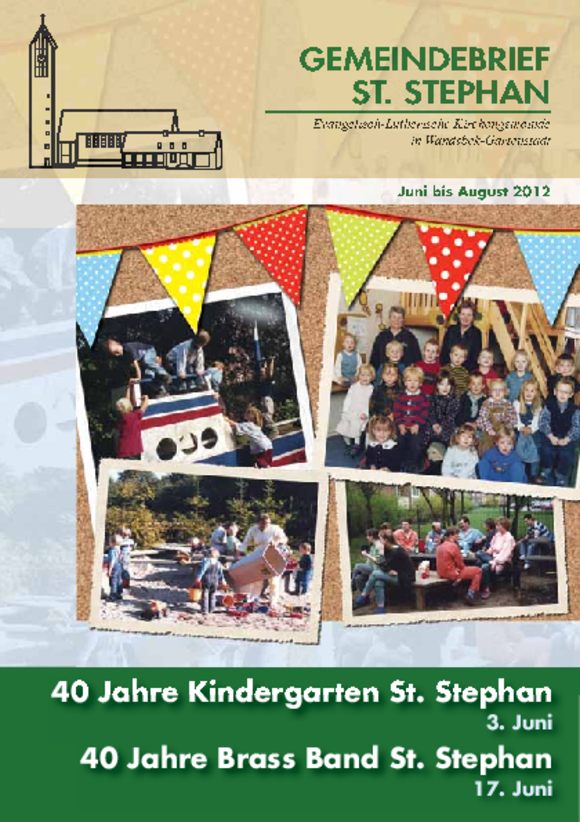 Gemeindebrief Sommer 2012