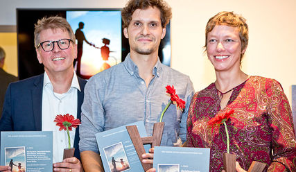 Die Preisträger des Journalistenpreises 2019 des Vereins Andere Zeiten - Copyright: © Nicole Malonnek
