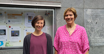 Ingeborg Klöckner und Friederike Arnold von 'hin:gehört' - Copyright: Ann-Kathrin Brenke