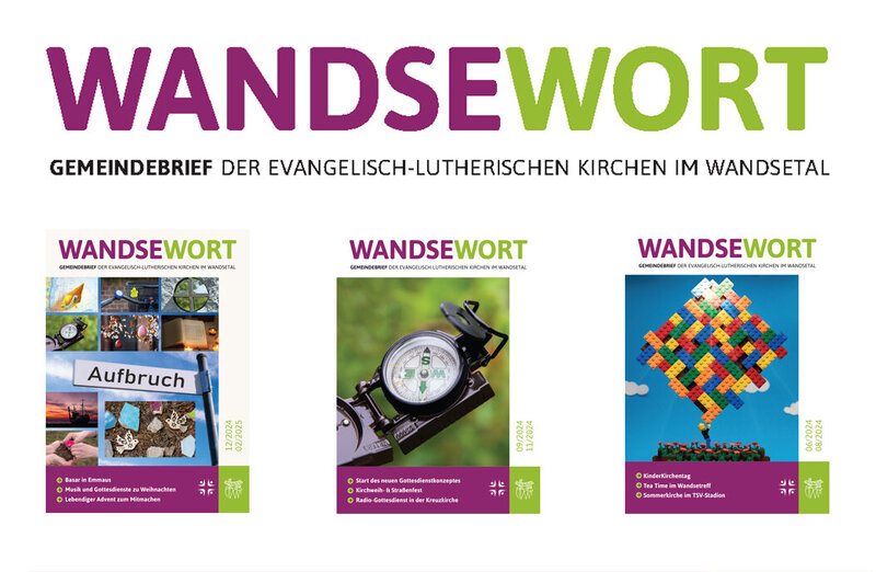 Aufmacher mit WandseWort Titelbildern