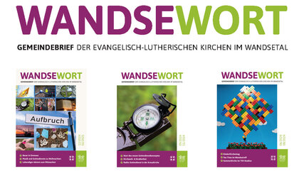 Aufmacher mit WandseWort Titelbildern - Copyright: Kirchen im Wandsetal