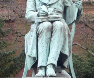 Søren-Kierkegaard-Statue im Garten der Königlichen Bibliothek in Kopenhagen - Copyright: Hans Jørn Storgaard Andersen, Wikimedia Commons