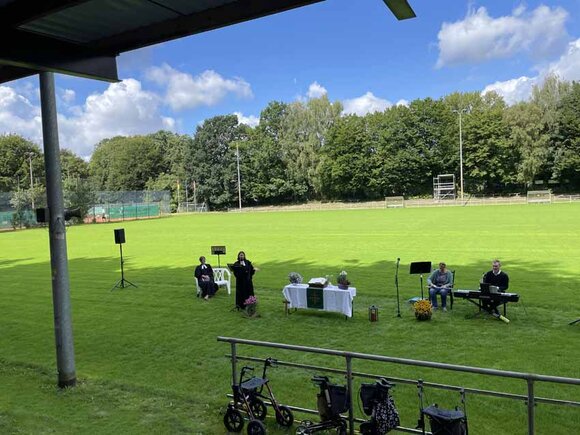 Gottesdienst am 28.7. - Stadionpanorama