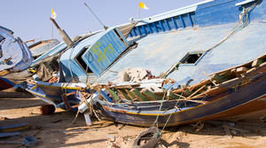 Fischerboot auf Lampedusa &#150; Foto: demarfa - Fotolia.com - Copyright: demarfa - Fotolia.com