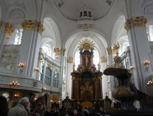 Die Hauptkirche St. Michaelis. Foto: Mechthild Klein - Copyright: Mechthild Klein