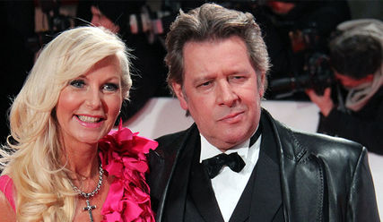 Jan Fedder mit seiner Frau Marion bei der Verleihung der Goldenen Kamera - Copyright: © JCS, CC-BY-SA-3.0 GFDL