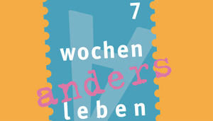 Logo der Aktion 7 Wochen anders leben &#150; Gestaltung: Verein AndereZeiten - Copyright: Verein AndereZeiten