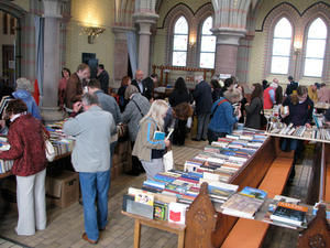 Bücherbazar in St. Johannis Altona