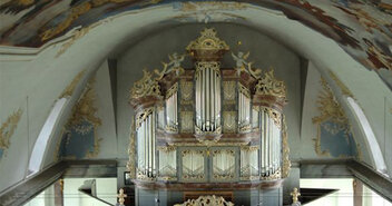 Orgel und Decke der Klosterkirche in Uetersen - Copyright: Ev.-Luth. Kirchengemeinde Uetersen