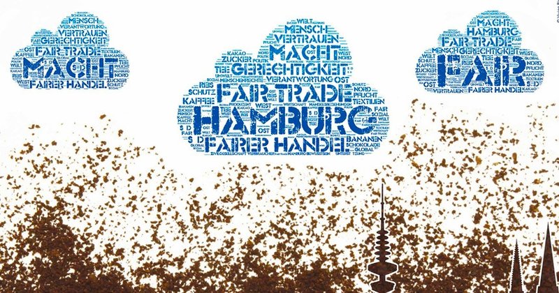 Hamburg wirbt für fairen Konsum - Ausschnitt aus dem Logo der Hamburger Fairen Woche