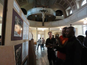 Die afrikanischen Flüchtlinge sind derzeit Gäste in der evangelischen St. Paulikirche in Hamburg - Archivbild  - Copyright: Mechthild Klein