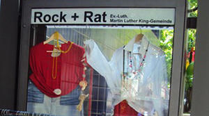 Schaufenster des Stadtteilprojekts Rock&Rat - Foto: Rock + Rat - Copyright: Rock + Rat