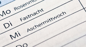 Aschermittwoch. Foto: Alexander Hoffmann - Fotolia.com - Copyright: Alexander Hoffmann - Fotolia.com