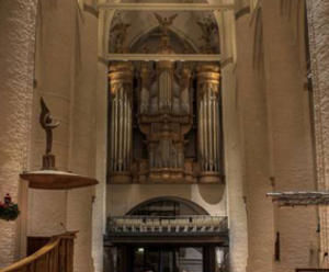 Die neue Orgel von St. Katharinen - Foto: Matthias Fischer, www.stiftung-johann-sebastian.de - Copyright: Matthias Fischer, www.stiftung-johann-sebastian.de