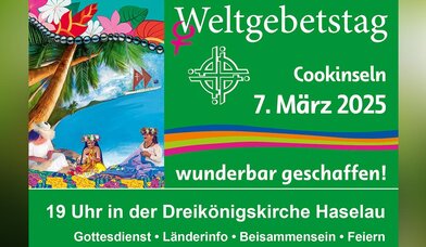 Gottesdienst zum Weltgebetstag in Haselau - Copyright: Weltgebetstag/pe