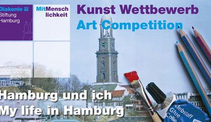 Hamburg wie Geflüchtete es sehen - der Aufruf zum Wettbewerb - Copyright: Stiftung MitMenschlichkeit/Diakonisches Werk Hamburg