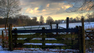 Landschaft im Winter - Copyright: Liesbeth Klein Haneveld