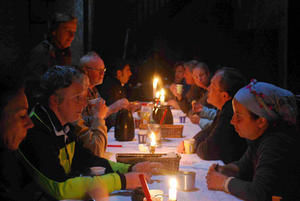 Abendliche Pilgerrunde in San Nicolas