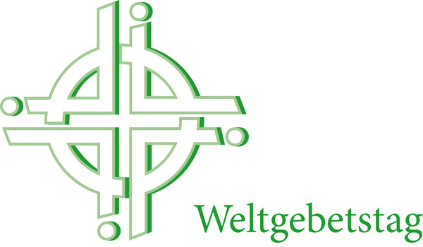 Logo Weltgebetstag in grün - Copyright: wgt-ev