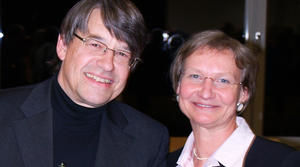 Hans-Jürgen Buhl nach seiner Wahl zusammen mit Bischöfin Kirsten Fehrs - Foto: Kerstin Klingel - Copyright: Kerstin Klingel