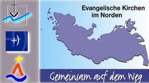 Die künftige Nordkirche wird aus drei Landeskirchen gebildet